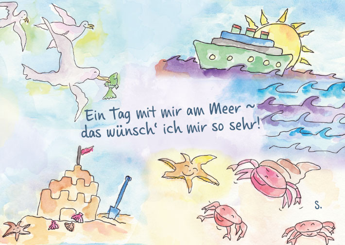 Gedicht Ein Tag Am Meer mittenmangdrin Ein Tag mit mir am Meer - mittenmangdrin